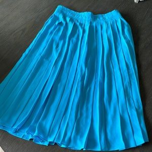 J.Crew Pleated Midi Skirt